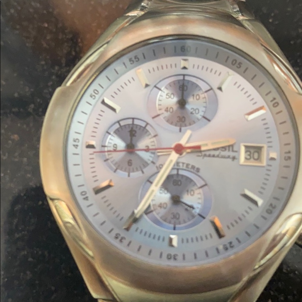 Fossil Blue Speedway watch